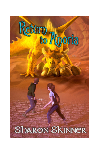Book cover for Return to Anoria by Sharon Skinner